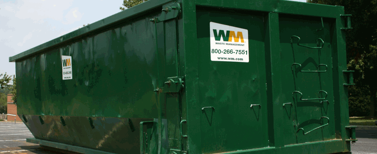 Waste Management Dumpster